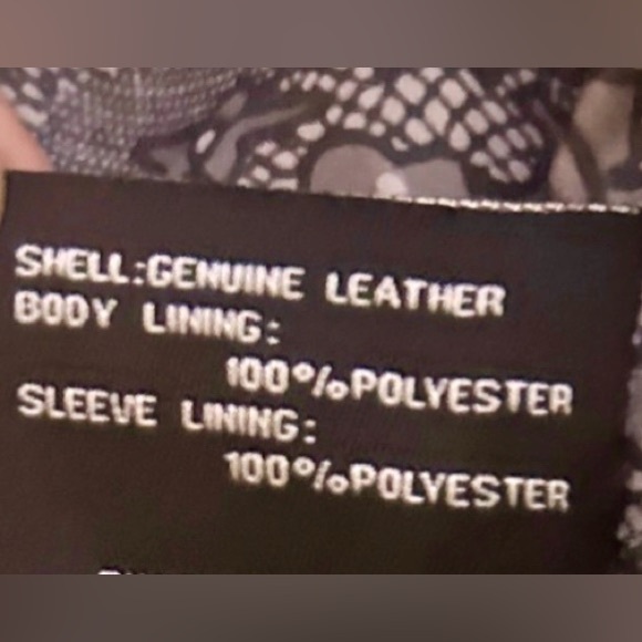 Vintage Black Rivet Women's Black Genuine Leather Jacket - Picture 3 of 6